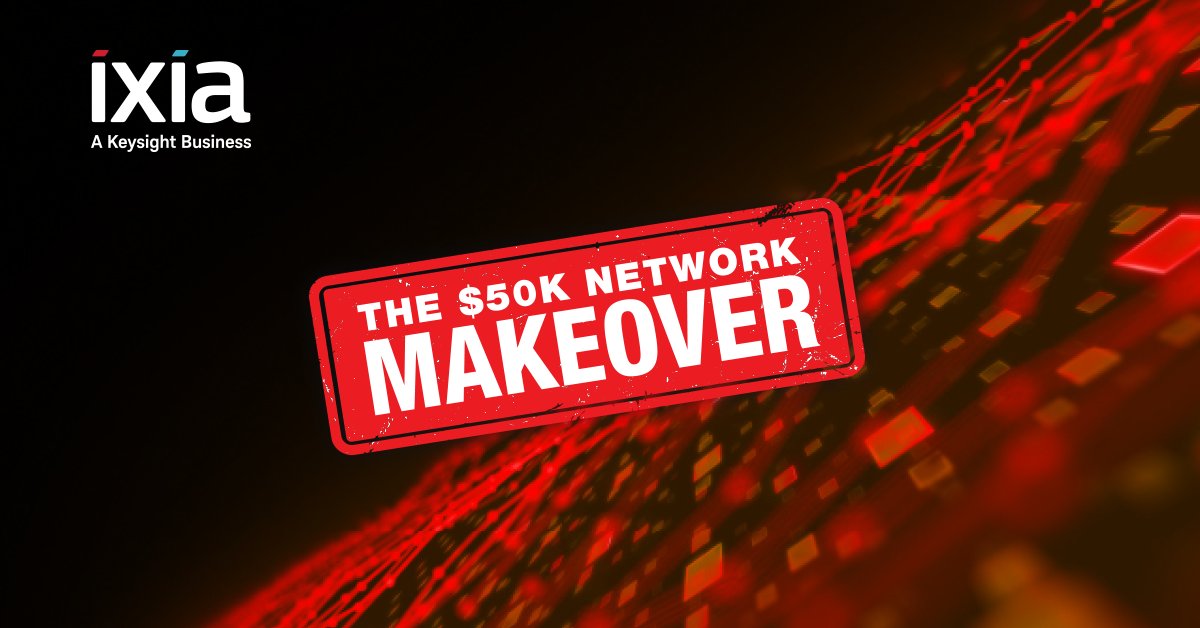 KeysightNAS's tweet photo. $50k Makeover – We Have a Winner! A special thanks to all who participated in the recent #IxiaNetworkMakeover from @Ixiacom and Jason Lackey @408Jay … Check out who won the prizes and get links to the daily videos with #PacketBoi https://t.co/4V6uNydkhK #APM #NPM #NetOps #SecOps https://t.co/bRpIj46BbT