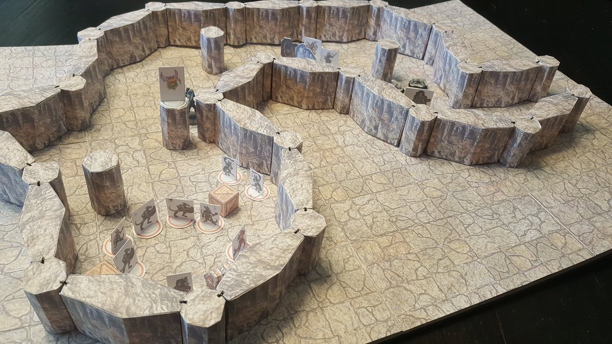 TheProphetKane's tweet photo. Here is my work, one is the tavern in Crasmere where my party of SEVEN PEOPLE!! met in 3 groups for the first time, where they were forced to intervene in an issue started by a group of bandits, the other is a cave of Kobolds near the town causing issues for the local guard. https://t.co/Wk02TAdRlZ