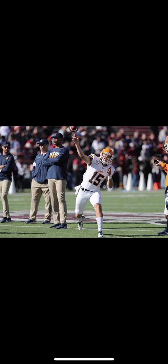 josh3farr's tweet photo. Blessed to have recieved an opportunity to continue my academic &amp; football career at UTEP! #PicksUp Thank you, @Coach_ScottyO @CoachJWaters https://t.co/8hGtkcvUO1