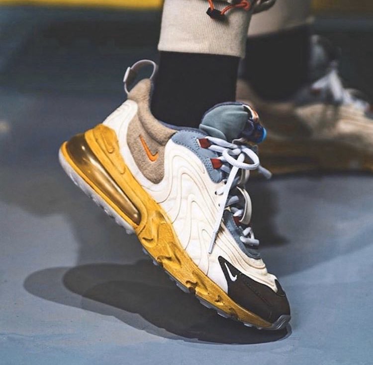 On Feet Look At The Travis Scott X Air Max 270 React