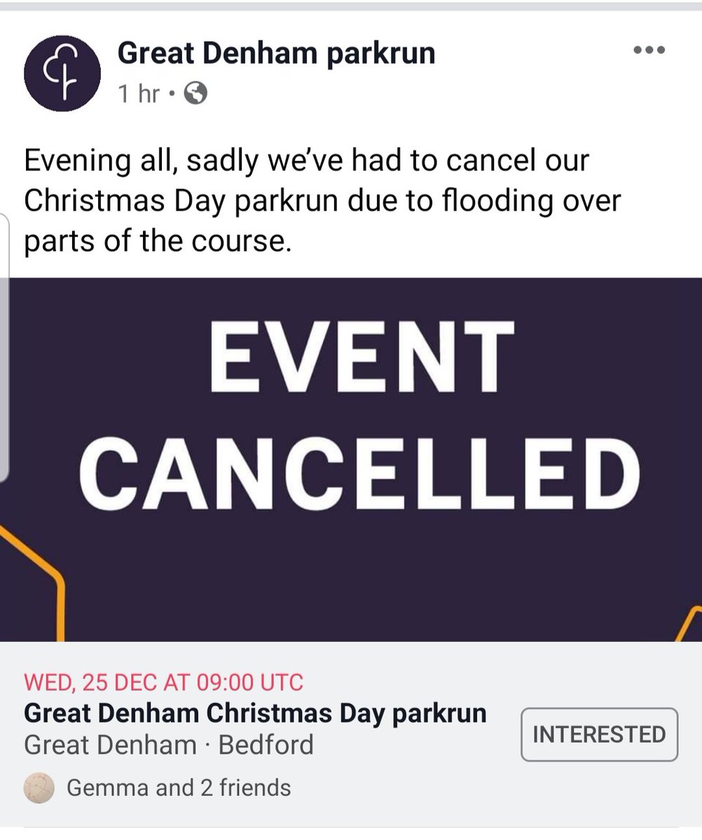 Sadly the flooding has got the better of us