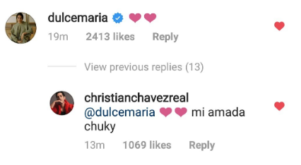 rbdmaniaco's tweet photo. Christian chamando Dulce Maria de "Chuky" em pleno 2019 esse é o tweet  #PorSiempreRBD https://t.co/aDgsNgWx8r