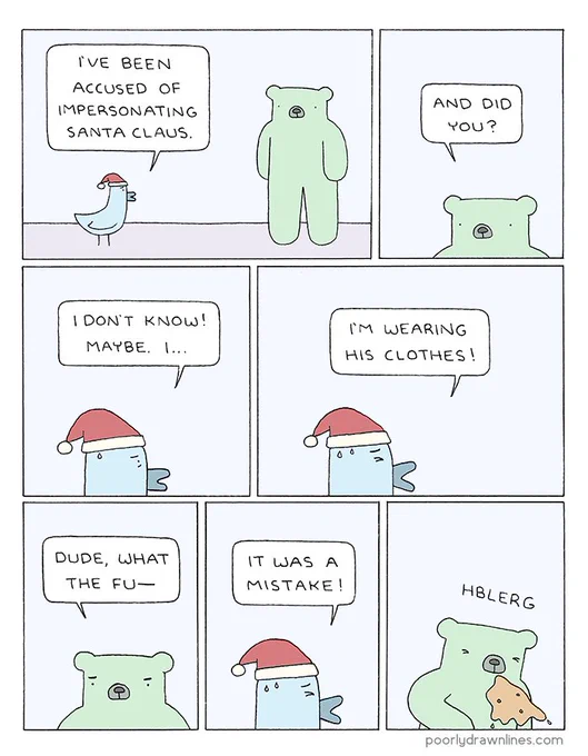 impersonating santa 