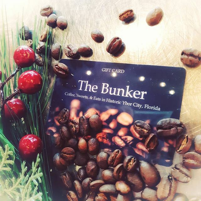 thebunkerybor's tweet photo. Last minute shopping?  GIFT CARDS ARE AVAILABLE FOR PURCHASE!  We're here for you until 6pm today, but closed for Christmas Eve and Christmas Day.
Happy Holidays to everyone! 🎁
#ilovethebunker https://t.co/6OKauyKSdr https://t.co/anR0a0pGNr