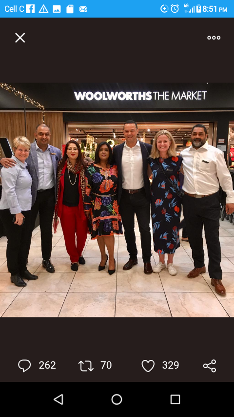 SaAutonomy's tweet photo. Is @WOOLWORTHS_SA anti blacks,where is black people in your senior management team.Are we represented by Indians? https://t.co/iV2X0KWWiL
