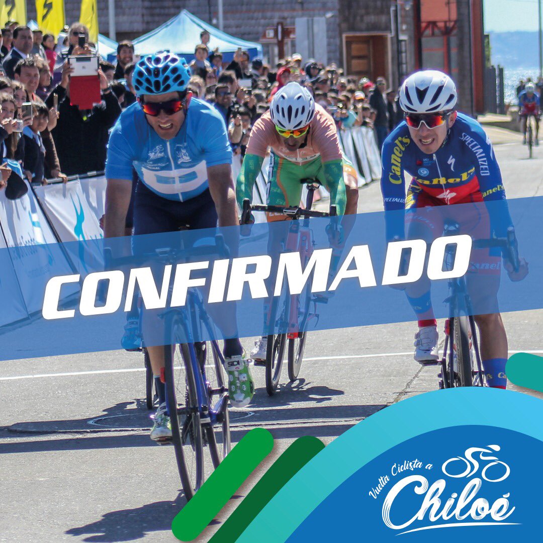 VueltaChiloe's tweet photo. Confirmado: la VI edición de la carrera más austral del mundo #ciclismo #ciclismomundial #chiloe #Chile https://t.co/BjhXI3ZW55
