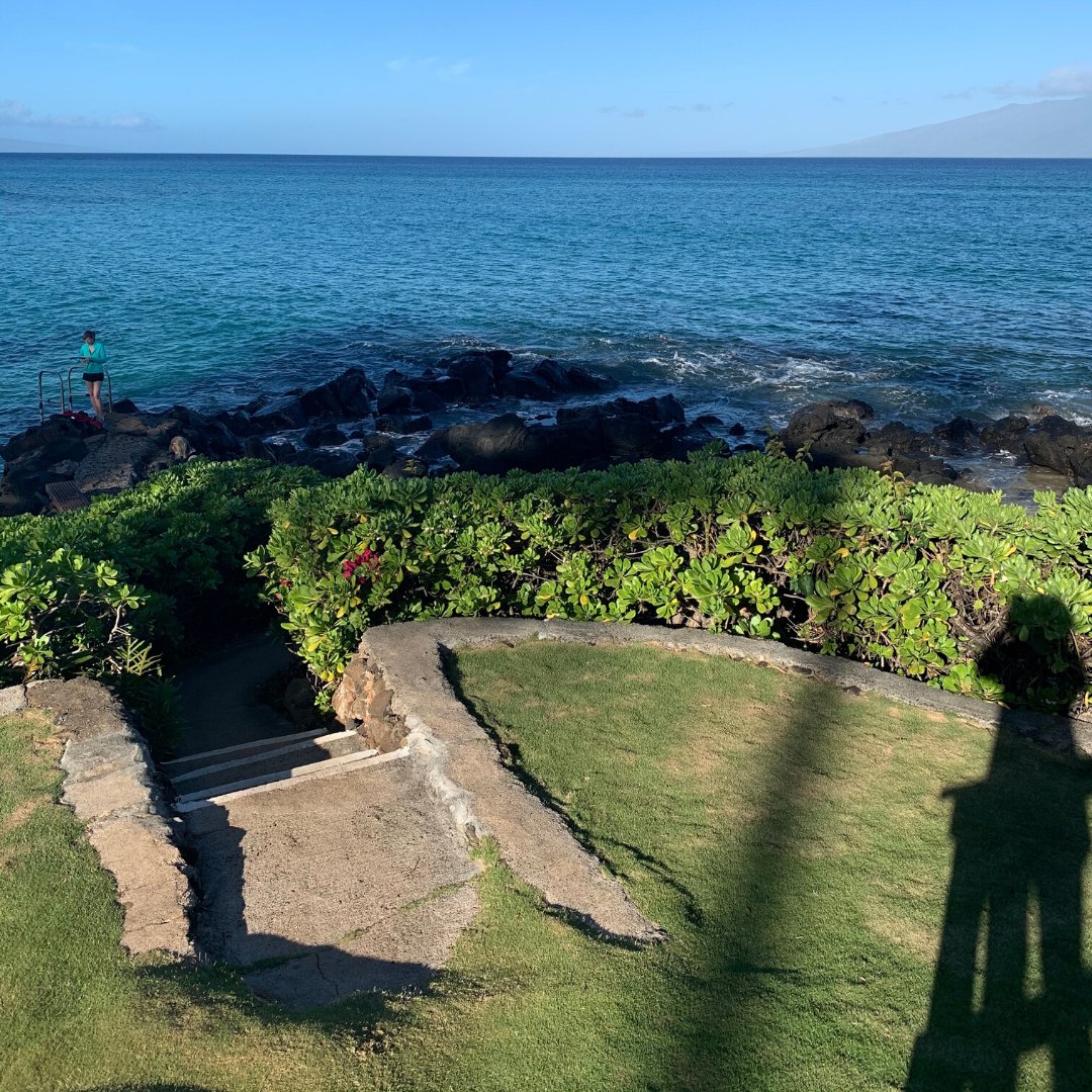 Rocks. Waves. Beautiful beach. I know I should think of something profound to say. All I've got is that it's beautiful and I'm so lucky to be here. #Hawaii #vacation #AuthorsLife #melekalikimaka #amwriting