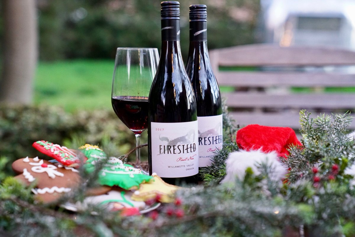Wishing you a merry, bright and delicious holiday! Cheers from the Firesteed family.
