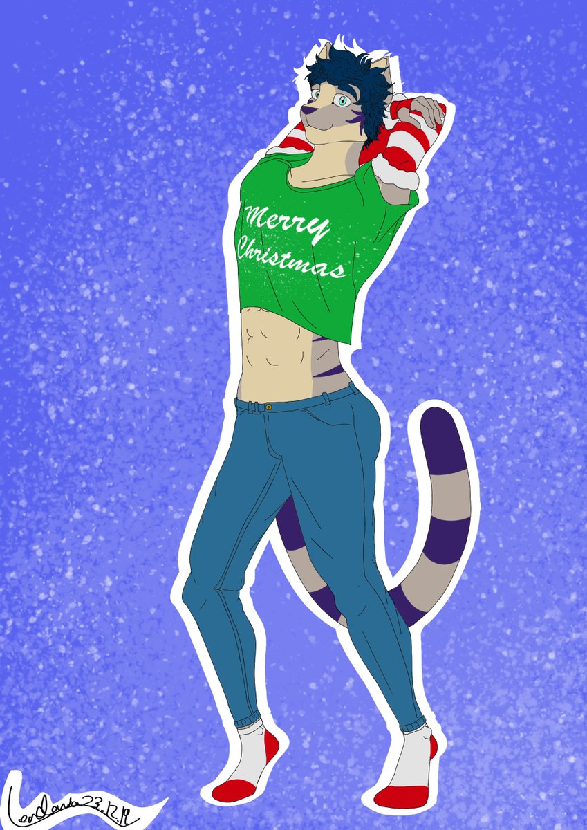 MrMewzer's tweet photo. Merry Christmas. I can't believe its taken me this long to draw a festive picture.
Still, I'm happy with how it turned out💜
Have a lovely day, Mewzer.
#christmas #MerryChristmas #furry #furryartist #artwork #mewzer #mrmewzer https://t.co/2zi052NOtU