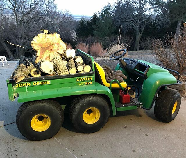 AScottFlynn's tweet photo. Fire ๐ฅ wood cut and loaded on Gator! Man I like having a 6x4 Gator ๐ and itโs fun to drive! #flynnfarmfresh #2019 https://t.co/0DcYDuXOp3 https://t.co/aOrwvmVgbt