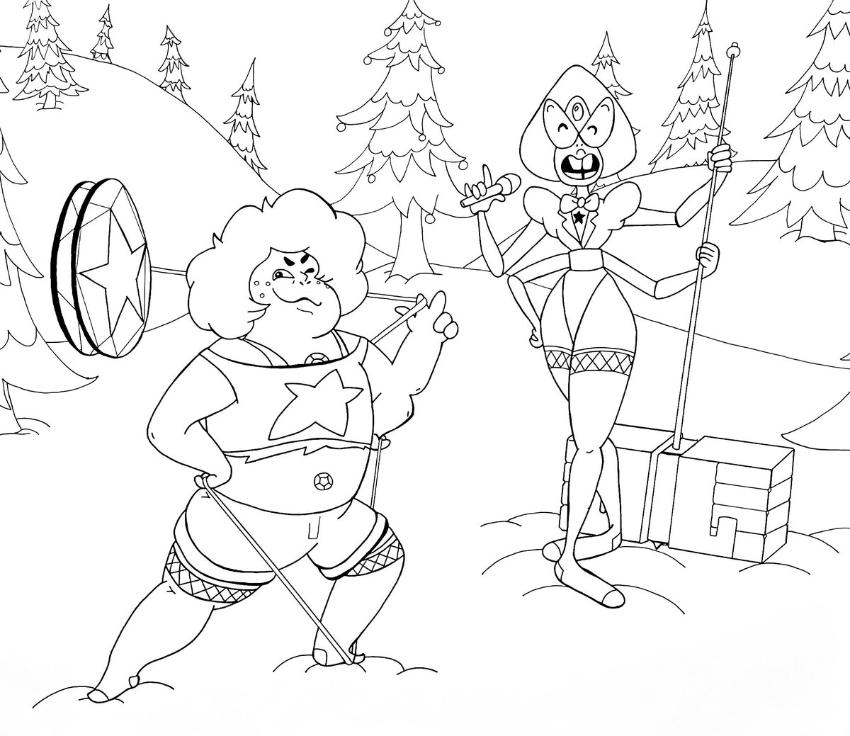 Download 17 Steven Universe Opal Coloring Pages - Printable ...