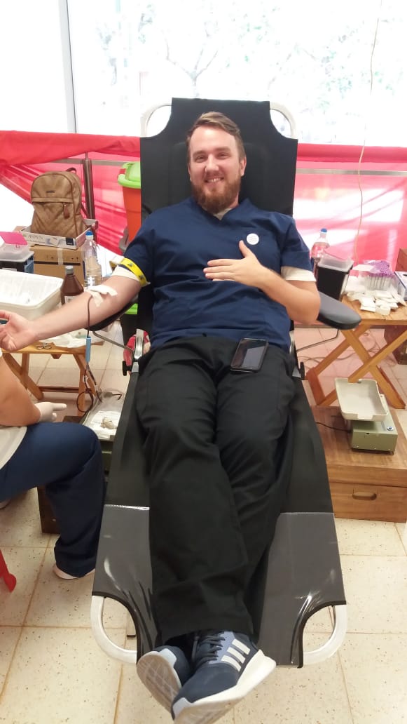 Colecta de Sangre y Registro de Donación de Médula Ósea.  en el Hospital de Pediatría Dr. Fernando Barreiro 
AGRADECEMOS INMENSAMENTE A LA DIRECCIÓN DEL HOSPITAL QUE FOMENTA LA DONACIÓN.
 Y A LOS PROFESIONALES Y PAPIS QUE SE ACERCARON. 👏🏻👏🏻👏🏻
