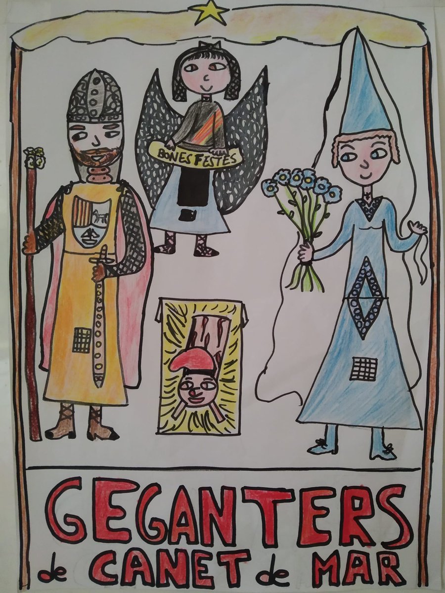 Geganters de Canet de Mar us vol desitjar un Bon Nadal i un molt bon any 2020. 
BONES FESTES!!!!!
<a href="/ajcanetdemar/">Aj. Canet de Mar</a> <a href="/Gegants_Maresme/">Coordinadora Geganters del Maresme</a> <a href="/canetmodernista/">És Canet És Turisme!</a> @BlancaArbell