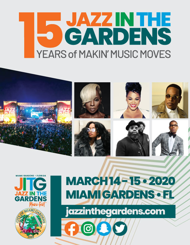 City Of Miami Gardens On Twitter Jazz In The Gardens 15th