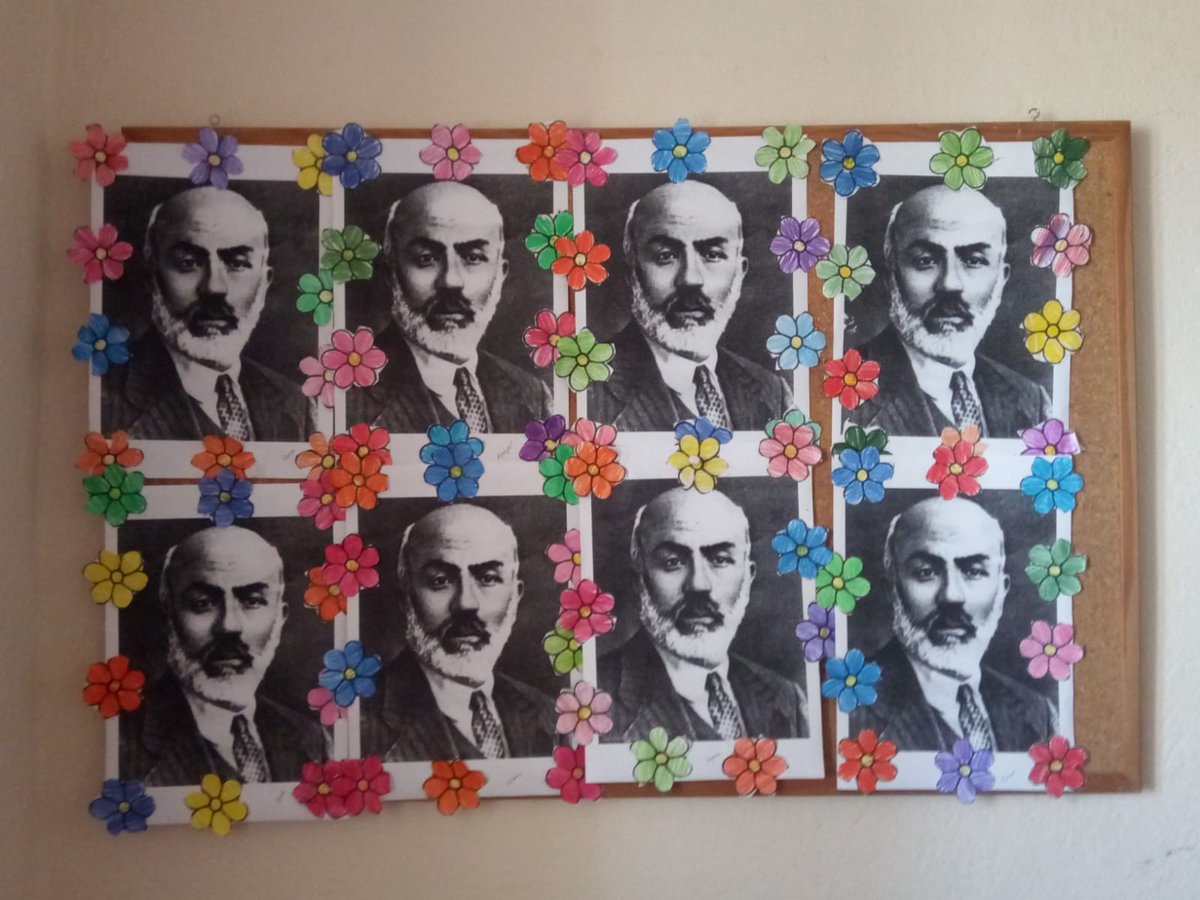 Anasınıfı öğrencilerimizden Mehmet Akif ERSOY'u anma etkinlikleri