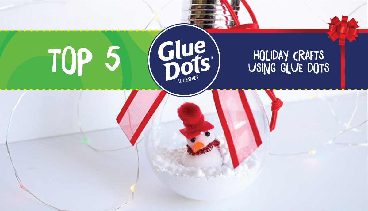 For this week’s top holiday craft using Glue Dots, #2 is: ‘Lightbulb Christmas Ornament’! bit.ly/2M7CQGS