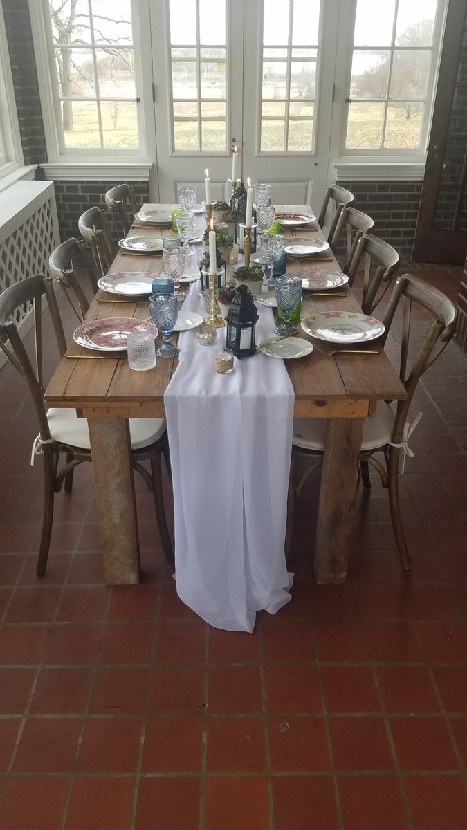 chdejam's tweet photo. Imagine these #chic #farmtables and trendsetting cross-back chairs at your wedding and event and our fabulous new barn. They are included at no extra charge; what a value! @JMillerCatering
#rustic #wedding2020 #delawareweddingvenues #event2020 #jamcatering #wedding #event https://t.co/Eh1IgdmkuN