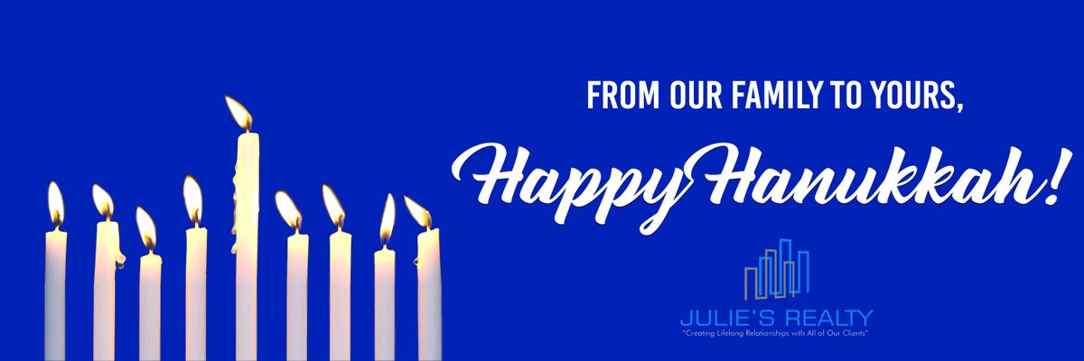 Happy Hanukkah from our family to yours! May it be filled with Love, Happiness and great Memories!
#juliesrealtymiami#happyhanukkah#happyholidays#juliesrealtyfamily#miamirealestate#northbayvillage