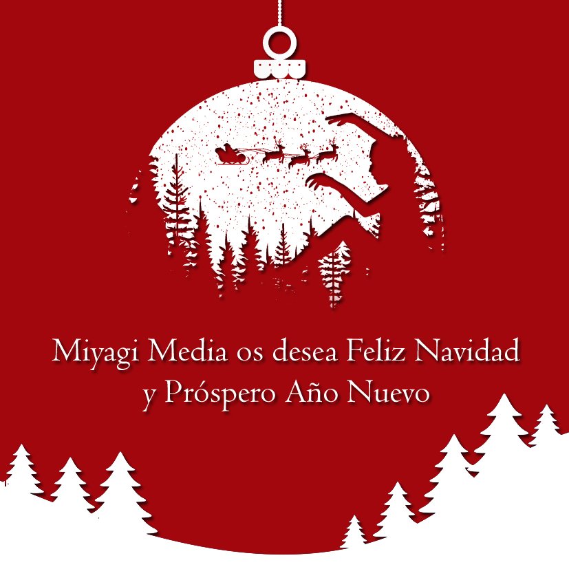 MediaMiyagi's tweet photo. Desde Miyagi Media os deseamos a tod@s... ¡Feliz Navidad y próspero Año Nuevo!
🎄💚💫
  
#FelizNavidad #AñoNuevo2020 #Nochebuena #MerryChristmas https://t.co/go5UWzSdkC