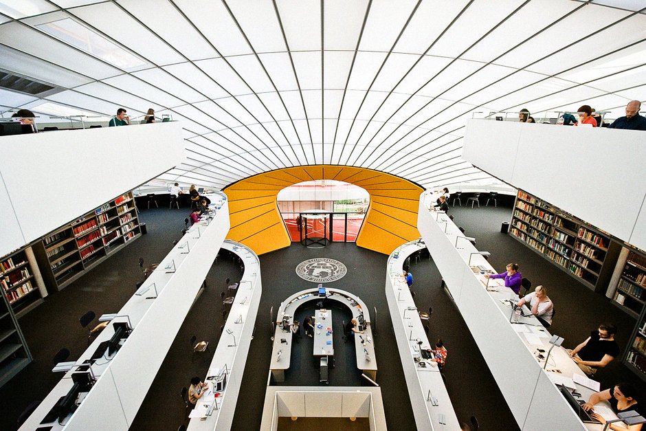 Библиотека будущего. Круглая библиотека. Библиотека тьонвиль франция. Современная библиотека. Zhongshuge bookstore, ханчжоу, китай.