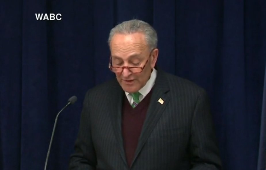 LIVE NOW: Chuck Schumer holds a press conference on impeachment trial