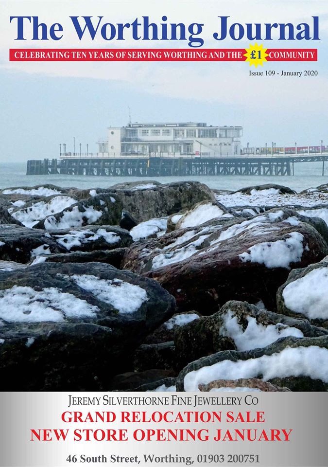 WorthingJournal's tweet photo. Our Jan 2020 issue has just landed. We have been around a whole decade!
#Birthdayissue #Worthing #Worthingjournal #Factnotfiction https://t.co/fbbEPoudwh