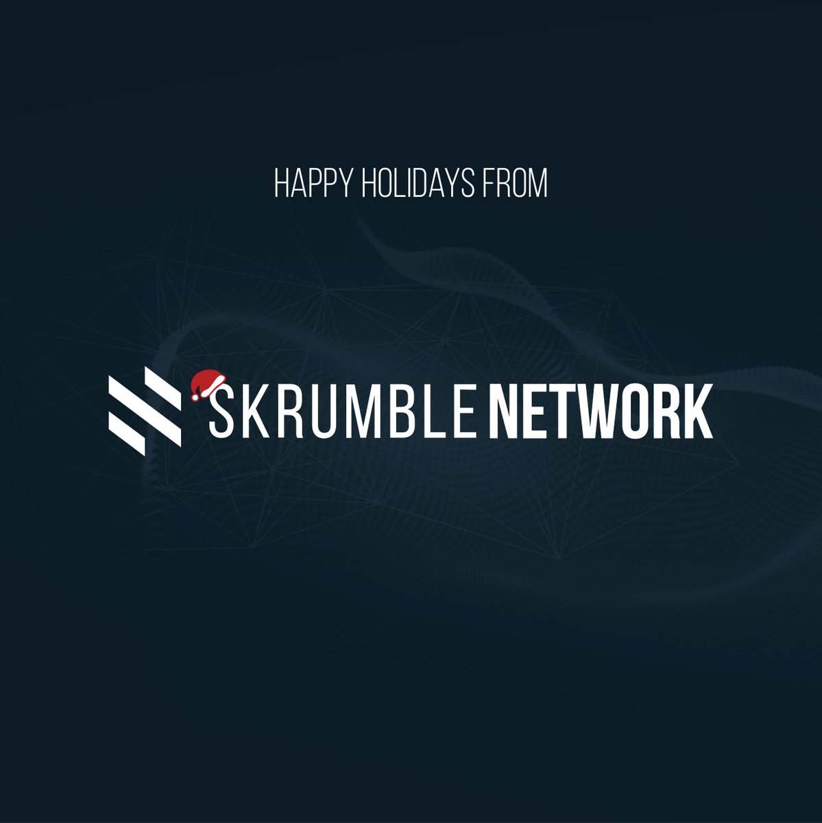 SkrumbleNetwork's tweet photo. https://t.co/AsEkeO4GeF. Happy Holidays from Skrumble Network! #holidayseason #Skrumblenetwork #networks #Telecommunications #news #Updates #2020 #ChristmasEve #Blockchain #DLT #bitcoins #Ethereum #newyearseve https://t.co/VazQDwkWwD