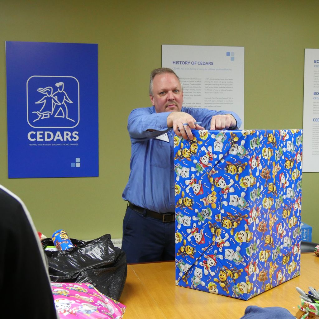 Many thanks to our wonderful volunteers including our friends from Lincoln Sunrise Kiwanis,  <a href="/LNKIndustries/">Lincoln Industries</a>, <a href="/perceptyx/">Perceptyx, Inc.</a> and <a href="/UnionBankTrust/">unionbanktrust</a> who helped us wrap gifts for the many children, youth and families in our care! Thank you! #holidaygifts #LNK