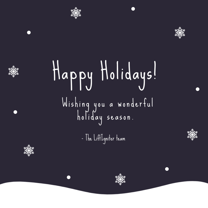 LiftIgniter's tweet photo. We just wanted to say...❄️☃️ https://t.co/vnjYgPwErT