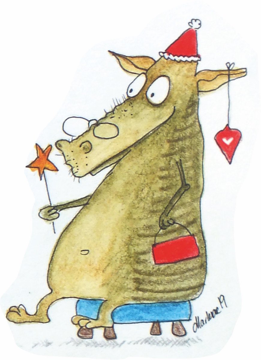 Vinkelmule's tweet photo. Theobald reads stories to all the little aliens. In his purse is books, candy and firecrackers #christmas #ChristmasCreatures #illo_advent #creatures #aliens https://t.co/zD2KDz8BOY