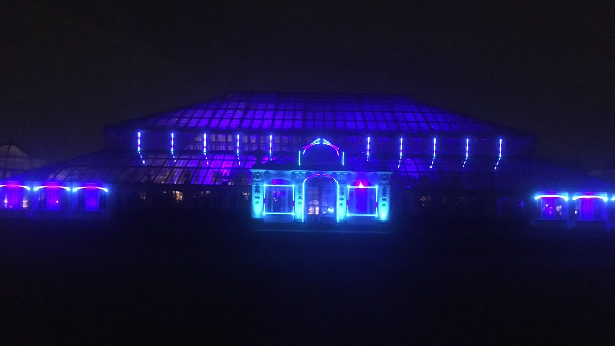 schwarzland_lab's tweet photo. Not-so-botanical Christmas trip to @kewgardens today made me wonder what effect laser shows have on plant light signalling. Magic. https://t.co/TIkhu2evUR