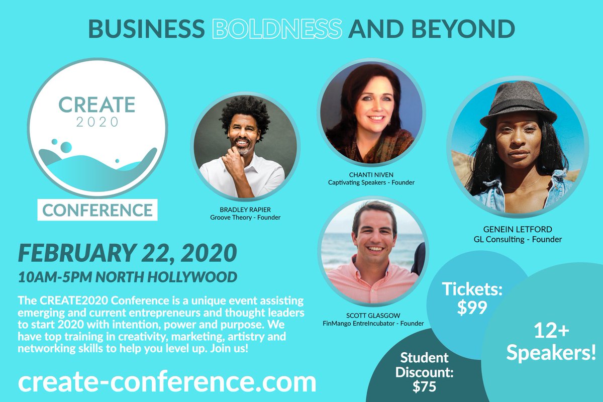 mangoscott_'s tweet photo. I’m happy to announce that I’ll be speaking at CREATE2020! If you’re looking to level up for 2020, this is an event you don’t want to miss! Sign up here! https://t.co/ImzcPvif5j #createConf https://t.co/UmVeVZXTpo