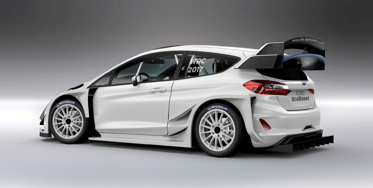 Gerard Quinn If Carlsberg Did Rally Cars Quite Possibly The Best Iteration Ever Of The Fiesta Wrc White Looks Like A Fiesta This Is A Pre Homologation Version From 16 17 T Co Rxskgmtbd0