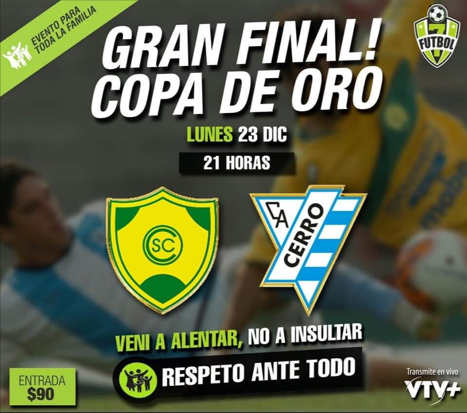 SportivoCerrito's tweet image. #Senior👴👴👴

Hoy 21h se disputa la final del torneo senior en el polideportivo Carrasco enfrentamos a Cerro.

Televisado por VTV+ 📺

Todos acompañar al equipo!

Entrada$90

Vamos por la 🏆

#CSC90años🔰
