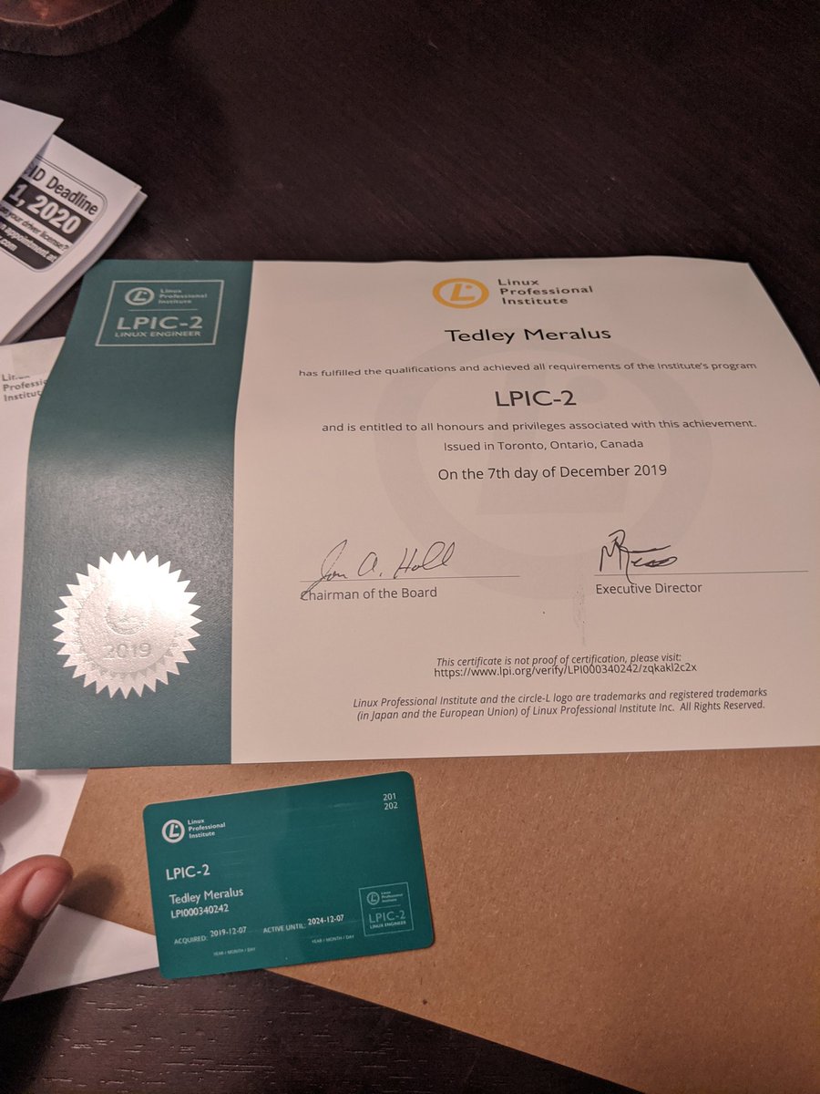 techdadteddy's tweet image. You ain't gotta give me props or nominate me cuz dammit I love this #LPI #Linux #LinuxEngineer #trickdaddy #imathug