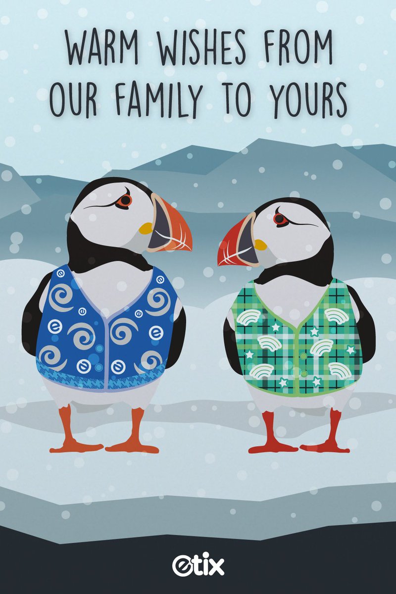 Season's greetings from Etix!