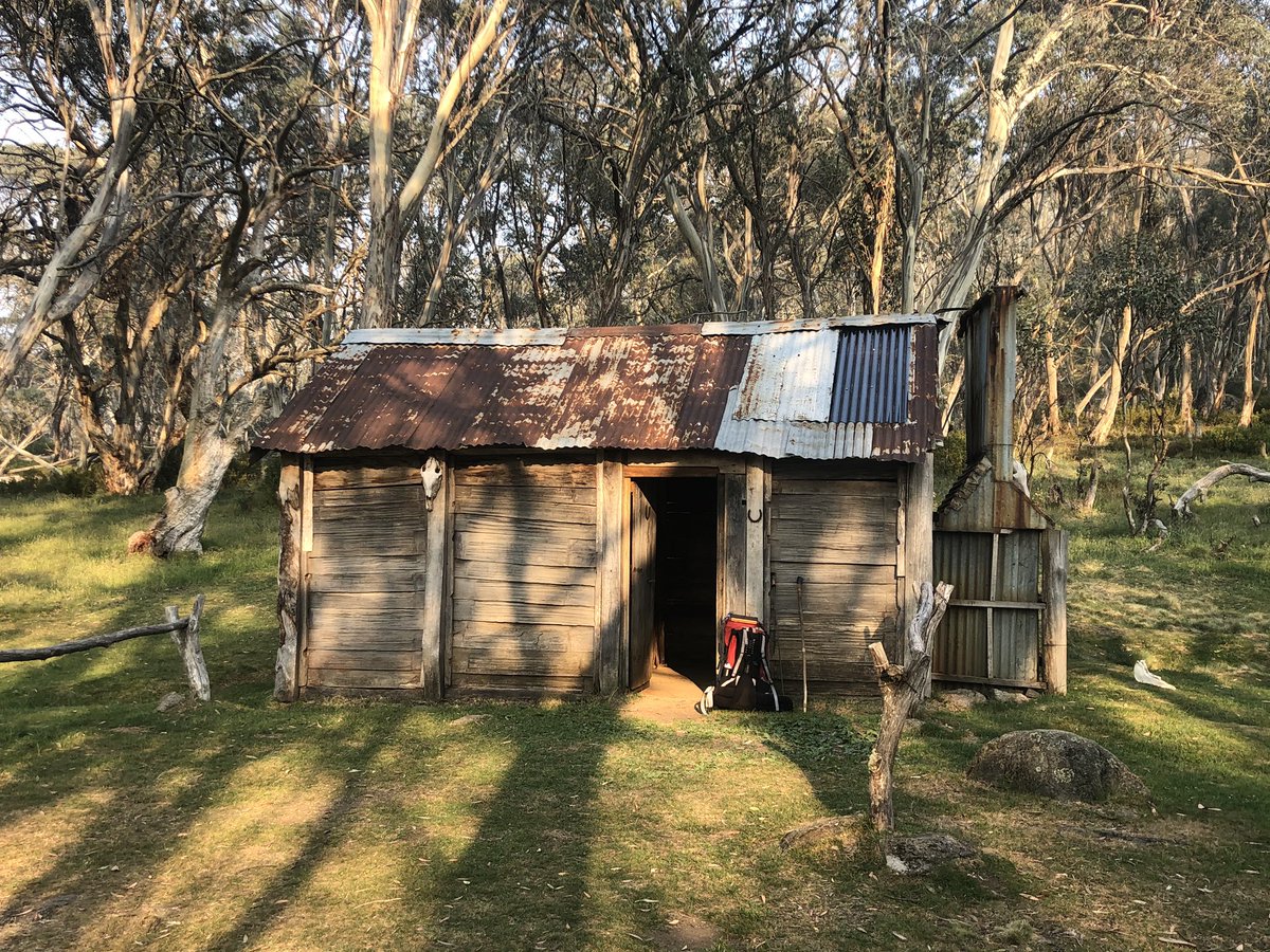 And last night was at Cascade Hut, a restored mountain beauty only 15km from Thredbo.Plan now is to kick around in the hills living on supplies until meet fam in Thredbo on 26th. Have set aside Chinese satay jerky as substitute for Xmas ham and a Chomp bar for pud. Yum!  #AAWT