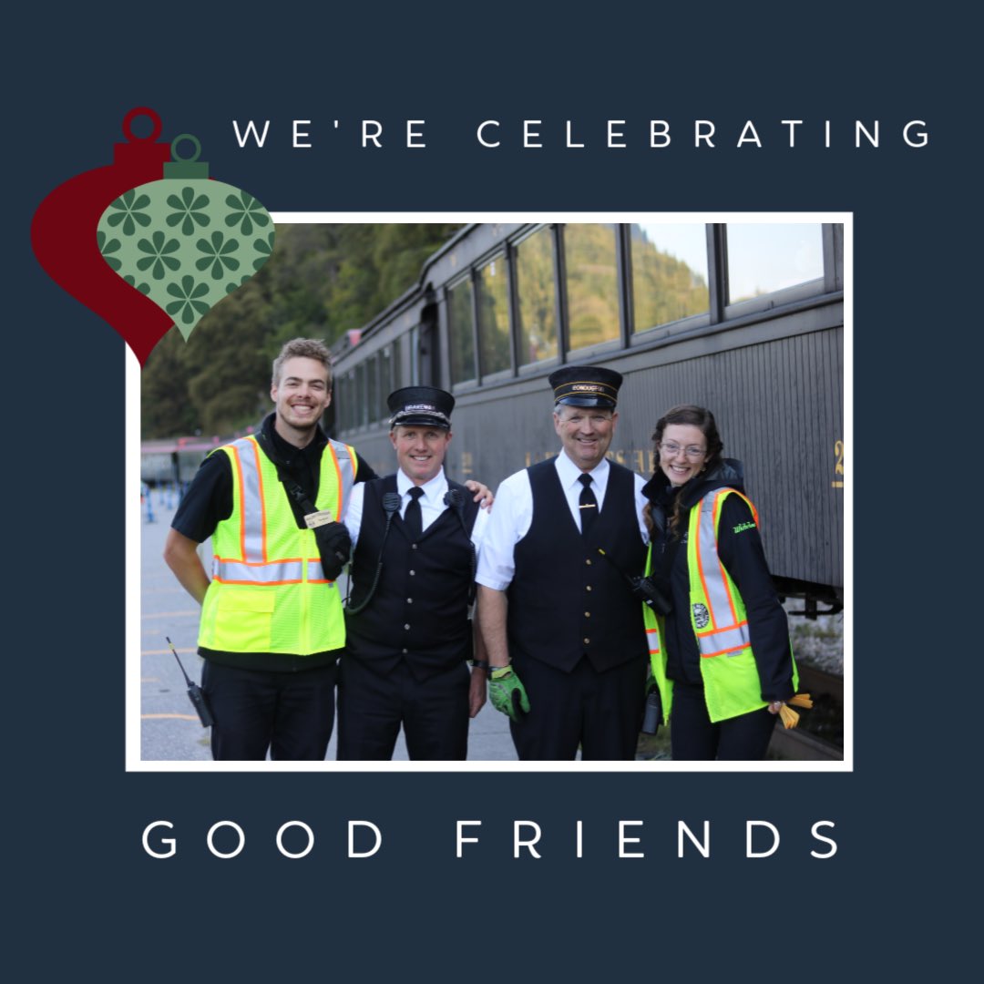 WhitePassRail's tweet photo. Happy Holidays from the White Pass &amp; Yukon Route! https://t.co/ImyzDQKM8n