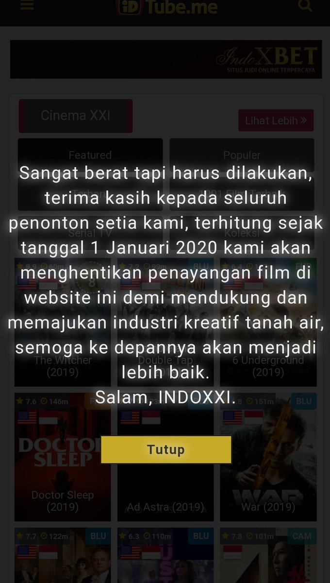 Dah seperti Robin Hood, mencuri untuk dibagi-bagikan ke fakir miskin, itulah kamu #indoxxi