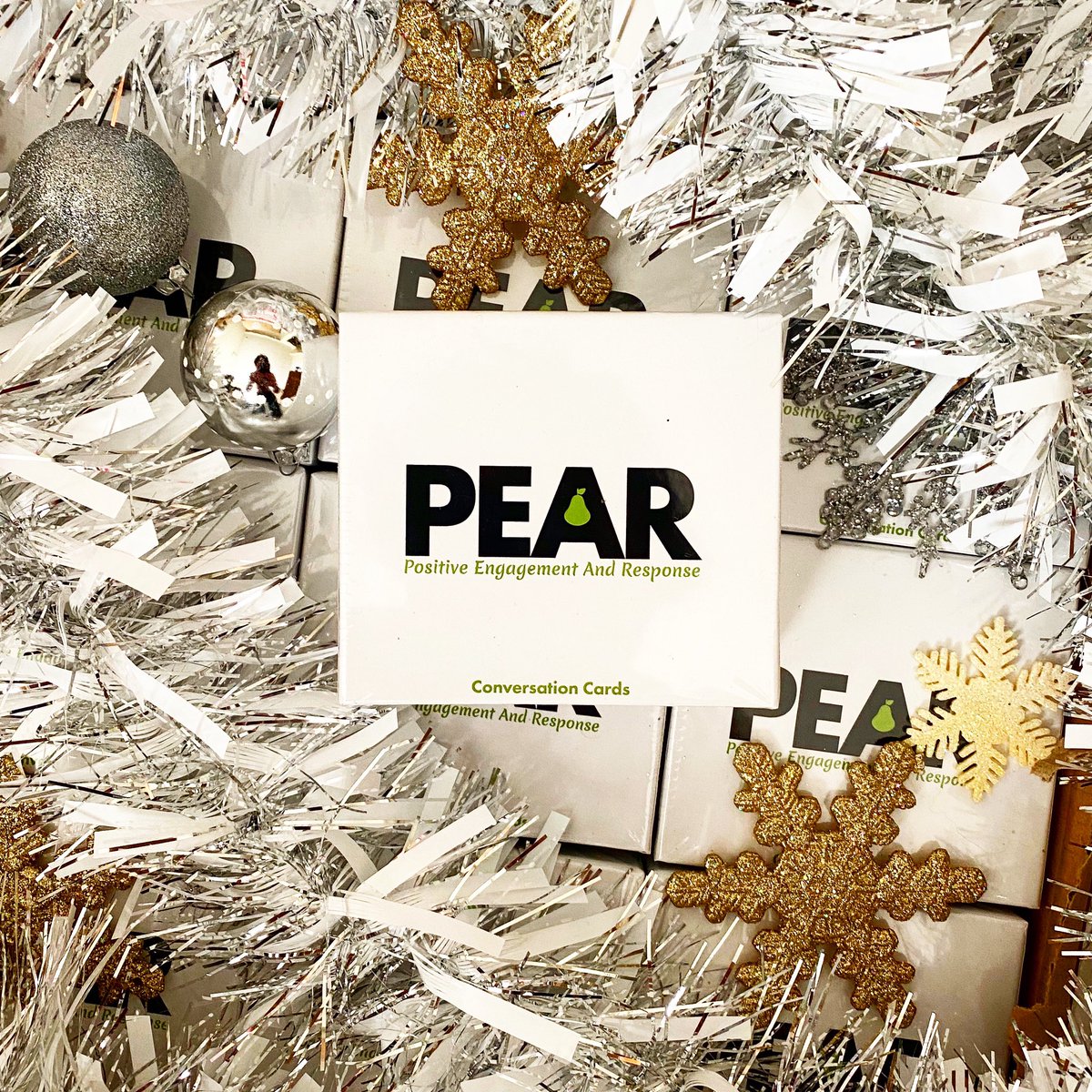 Happy Holidays from all of us at PEAR! 

There’s no better time for having positive conversations and connecting with your family &amp; friends than the holidays.

Thank you for your continued support and we can’t wait for all the exciting new things that come in 2020! 

🤗💛🍐