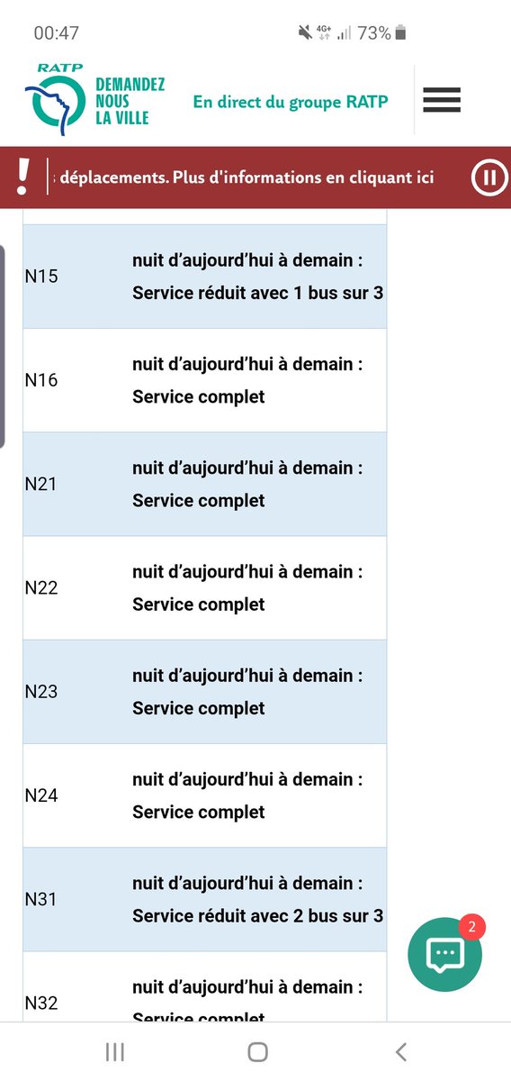 runnexplorer's tweet photo. @ClientsRATP le N24 #noctilien tourne vraiment ce soir? Celui de 0h33 à Louvre Rivoli est clairement pas passé.
Les infos de votre site sont fiables? https://t.co/OYGtOJa6pa