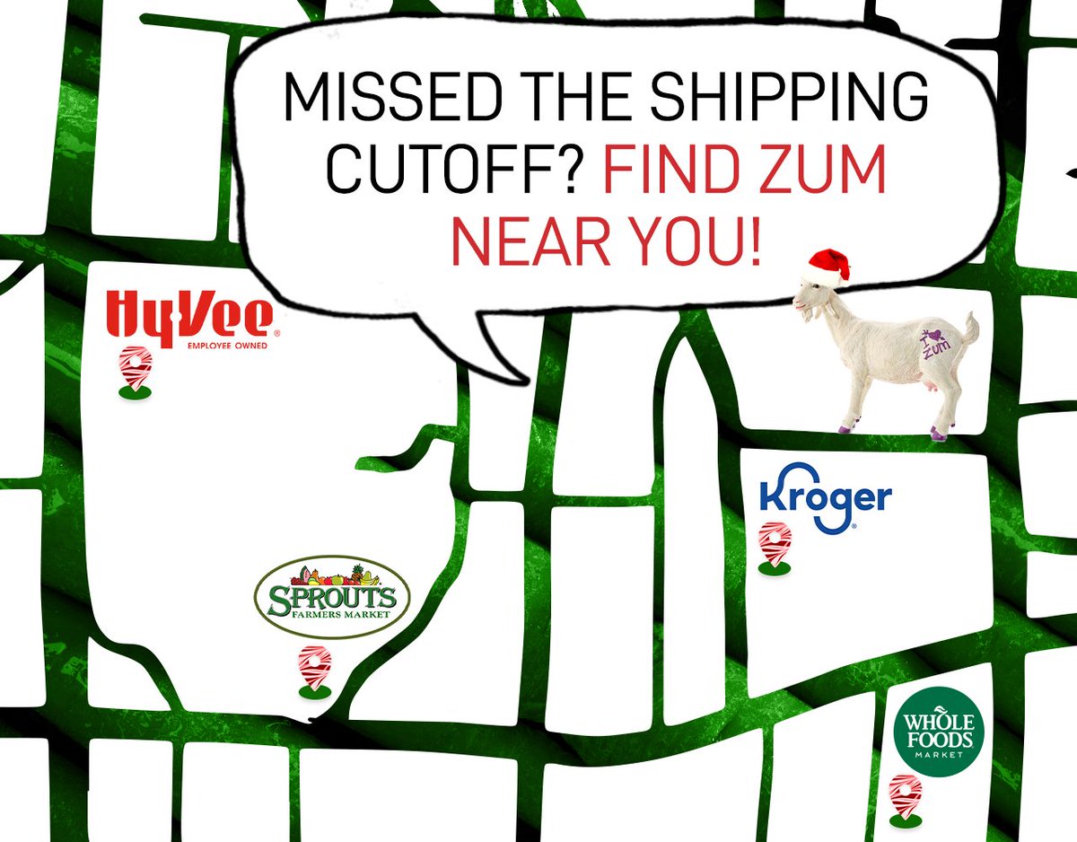 If you’re needing Zum in time for the holidays, we've got the plant-powered mojo to hold you through. Click this link to use our Store Locator to find Zum at stores in your area. Then just follow your nose to good juju and goat karma. indigowild.com/store-locator
