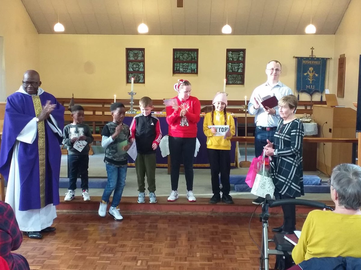 NorthfleetCofE's tweet photo. Last Sunday we gave thanks for Pat Curley who has retired as a Sunday School leader at St Mark’s Church @SeeOfRochester https://t.co/mgWqaJOrVo