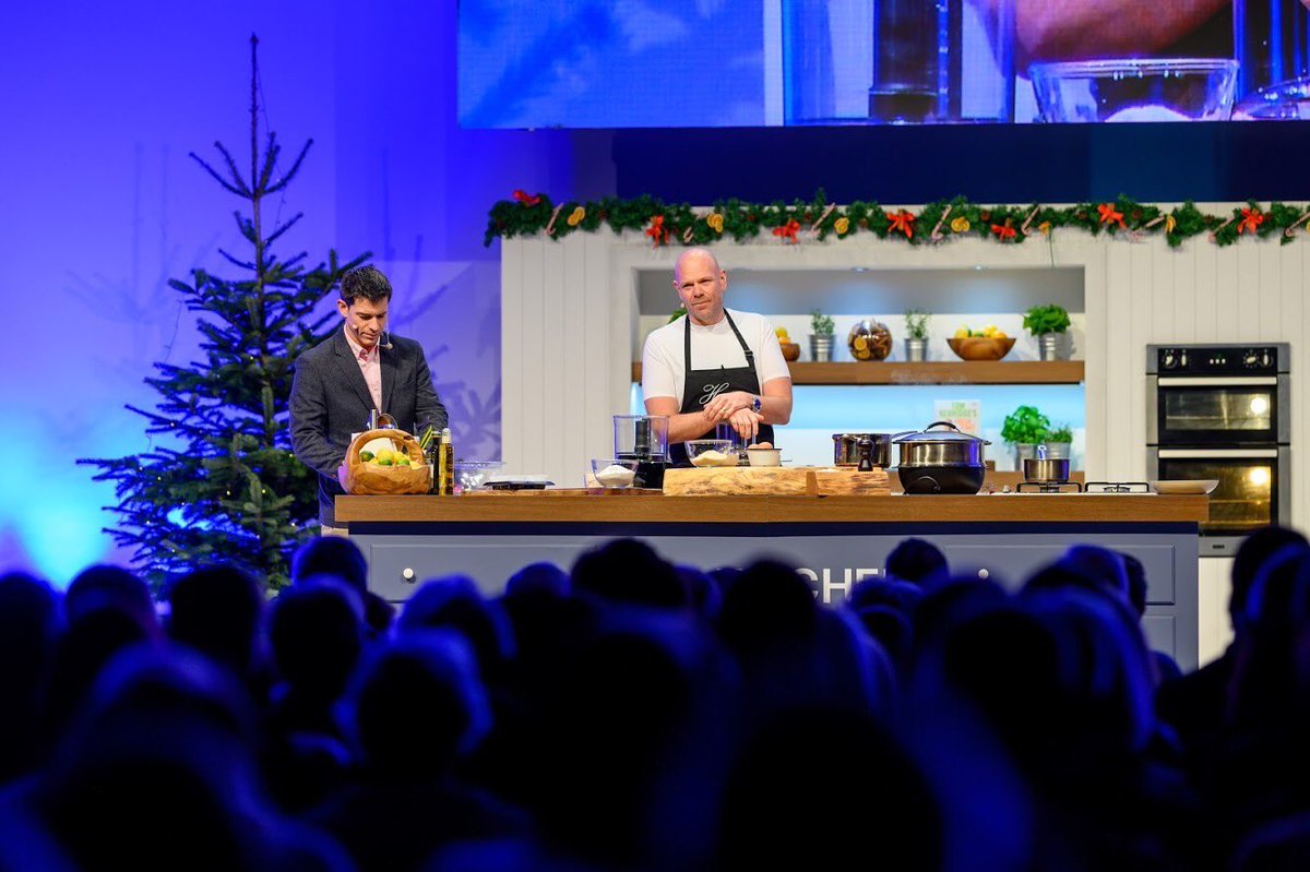 BBCGoodFoodShow's tweet image. We’re flashing back to @cheftomkerridge cooking live in the Big Kitchen at #GFSWinter. We can’t wait to have Tom join us again at #GFSSummer on Thursday 18 June. Who’s got their ticket?