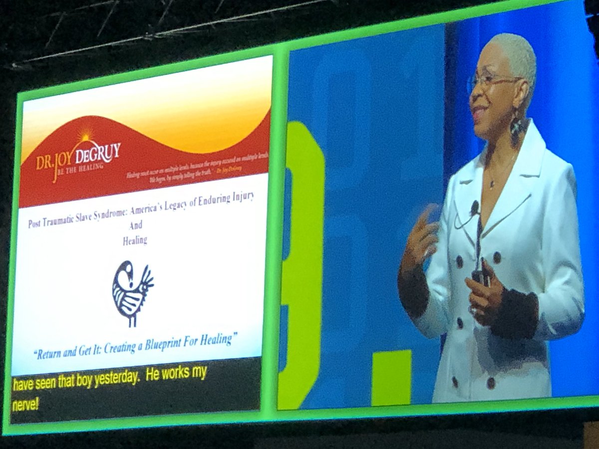 #Trinitycares It is so uplifting to be among over 7,000 people of color in Seattle engaging in DEI work. Presently Dr. Joy Degruy is opening the conference.  Amazing way to kick off the session.