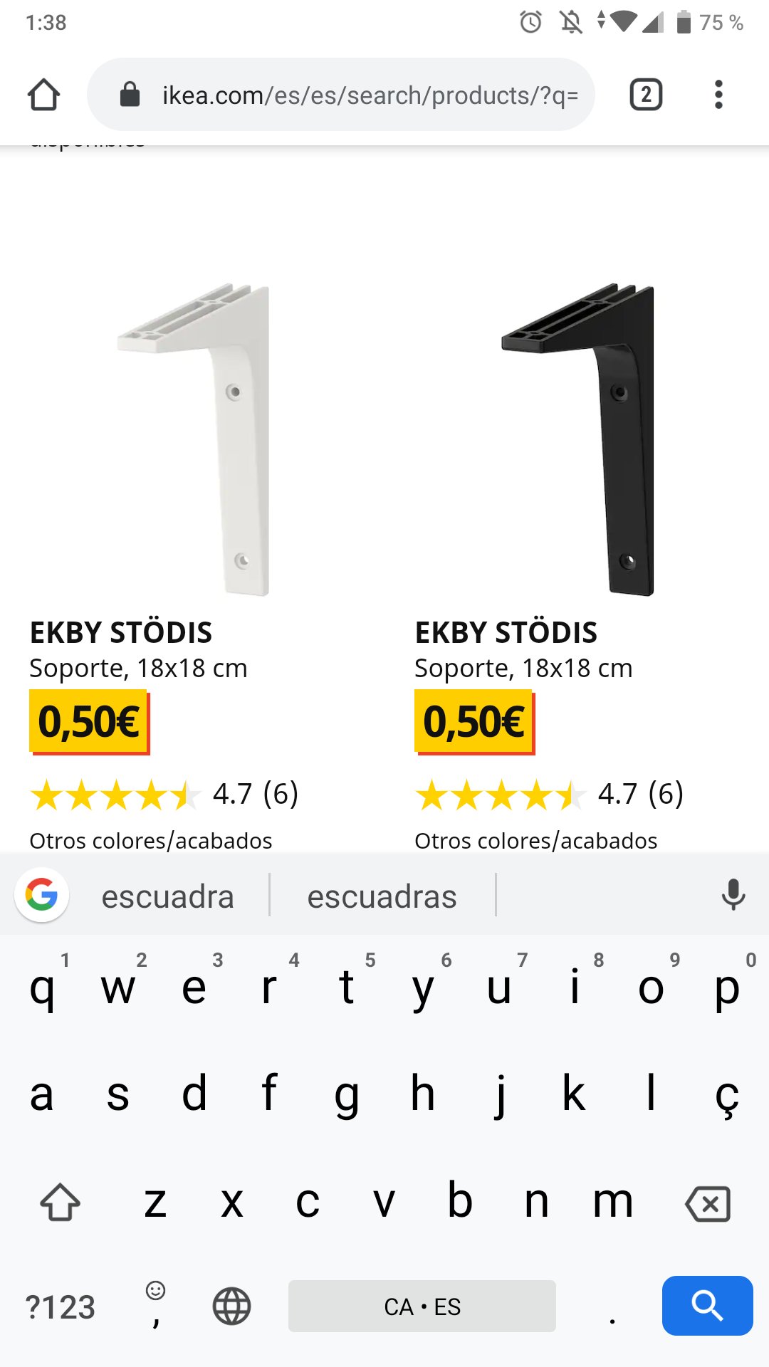Aleria Yo La Ancle A La Pared Con Escuadras De Ikea