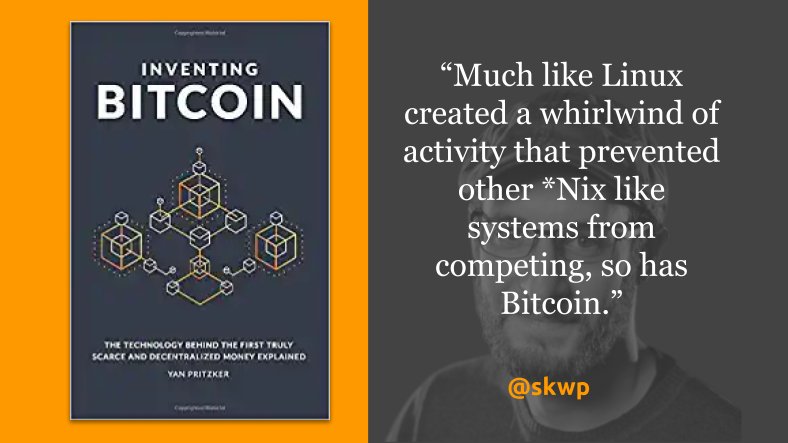 The perfect, no nonsense, high-level explanation of Bitcoin’s technical properties in under 100 pages. From forks to hash functions,  @skwp has written the ideal primer for precoiners. Listen to his interview on  @aroundthecoin here:  https://bit.ly/2ShtiNv 