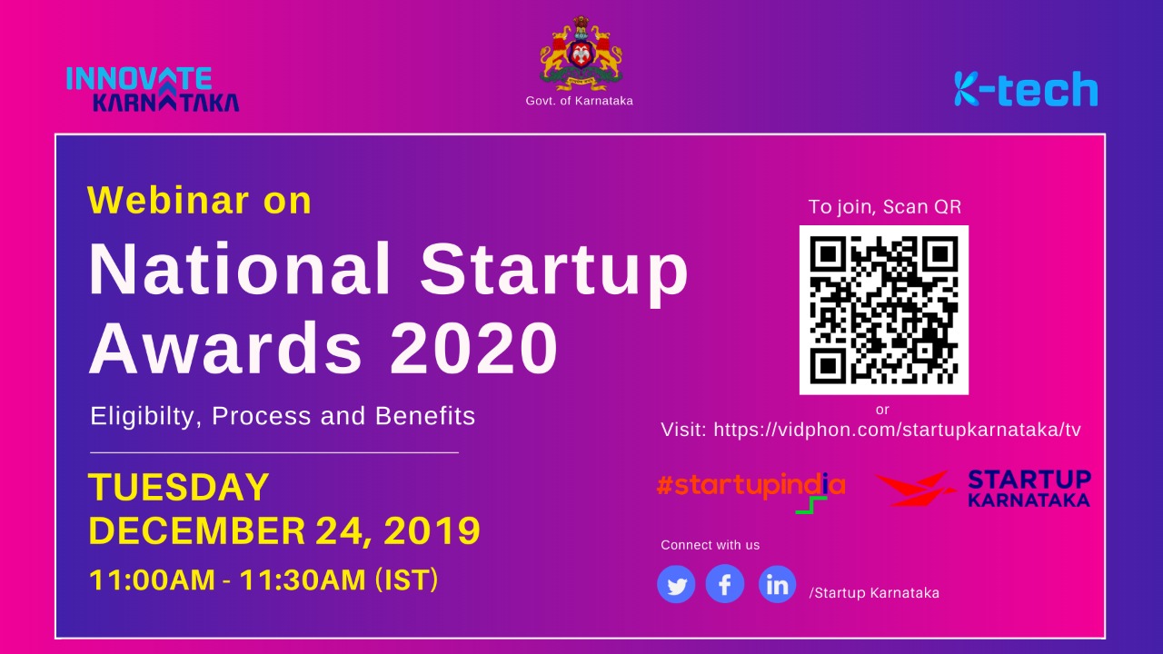 Startup Karnataka On Twitter The 1st Edition Of The National Startup Awards Is Here To Recognize And Celebrate The Country S Most Innovative Young Enterprises Across 12 Categories Apply At The Link Below And