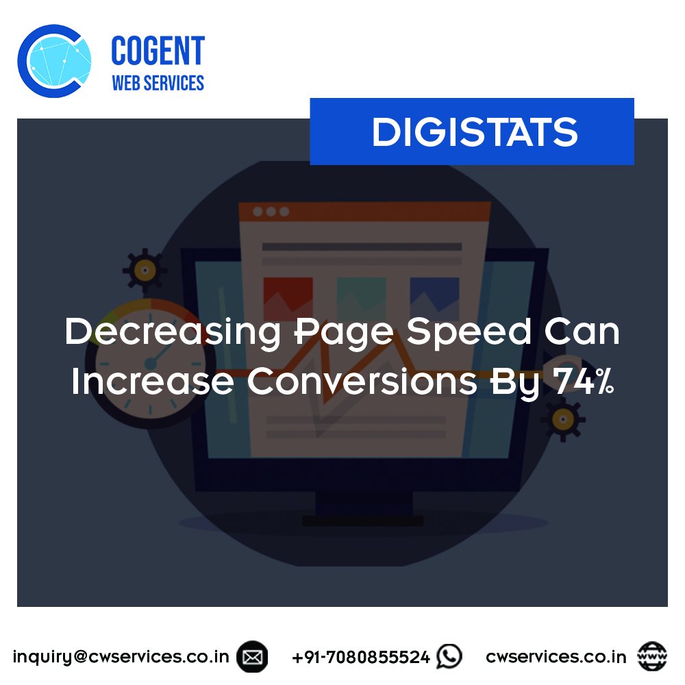 CogentWServices's tweet image. DO YOU KNOW?

Decreasing Page Speed Can Increase Conversions By 74%

Follow us for more updates.

#pagespeed #websitespeed #pageloadspeed #websiteloadspeed #digitalmarketing #pageoptimization #websitetraffic #optimization