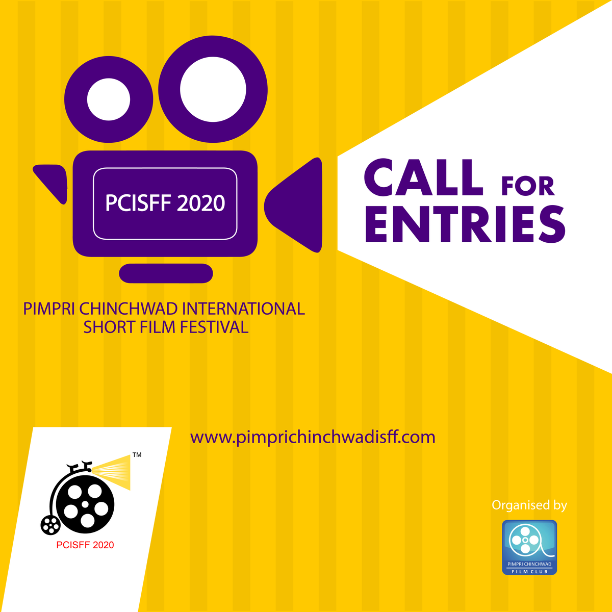 pcmcisff's tweet photo. "Pimpri Chinchwad International Short Film Festival kindly awaits your short film submissions!

Submit today!
 https://t.co/48hKjQ89VX
or
https://t.co/x6FidPIPML

#PCISFF #shortfilm #shortfilmfestival #filmmakers https://t.co/wVZ8pbllTc